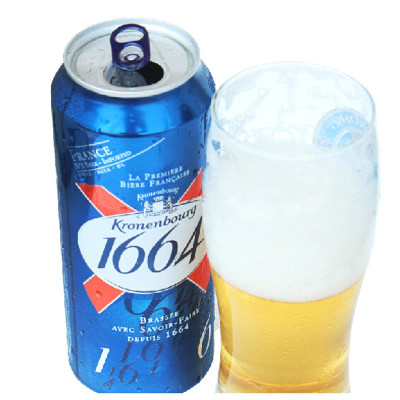 凯旋1664 法国进口 凯旋1664 黄啤酒 500ML*6