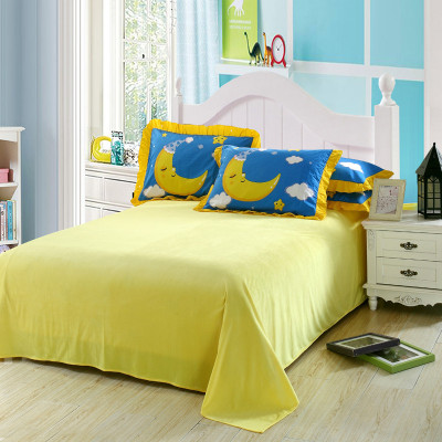 昭辰家纺 公主风韩版水晶绒四件套 儿童卡通四