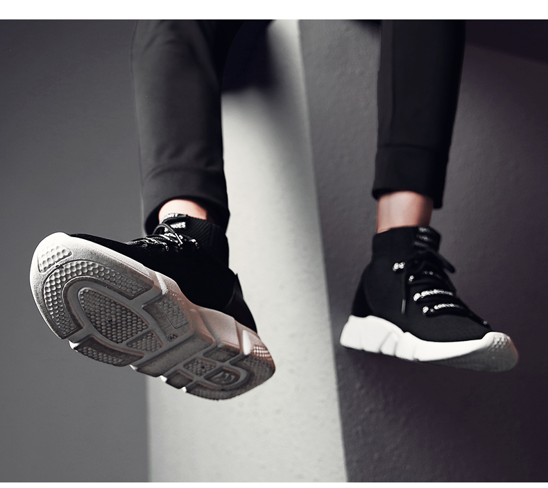 SENSIKJ 巴黎世家秋季新款男士运动休闲鞋韩