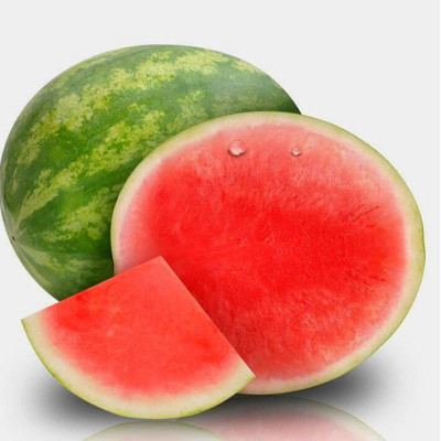 七果果 海南无籽西瓜 4只装32-36斤 味甜汁多 