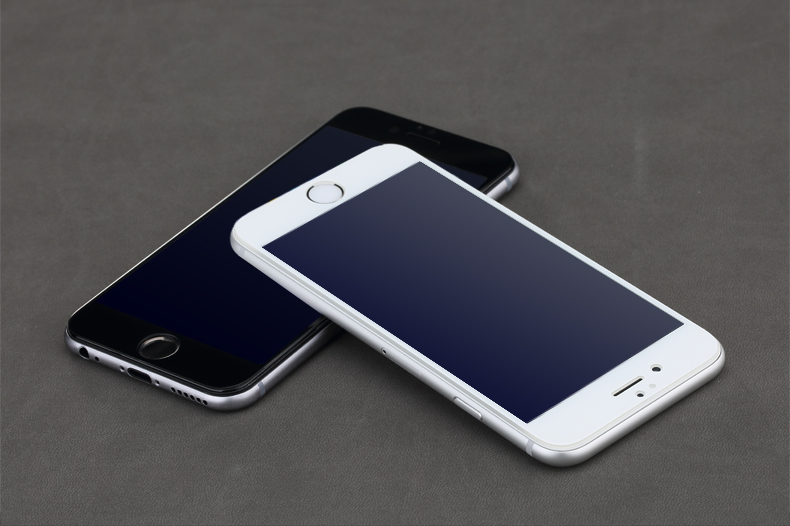 ROCK 苹果6sPlus钢化膜5.5全屏覆盖iPhone6