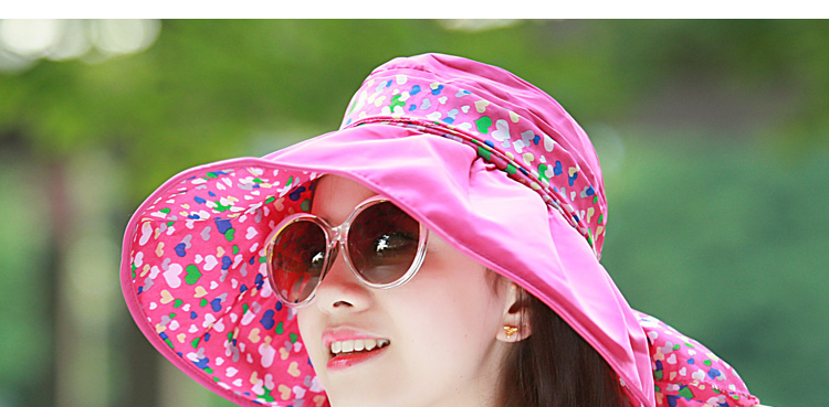 法蒂洛 遮阳帽子女夏天防晒帽女士韩版潮可折