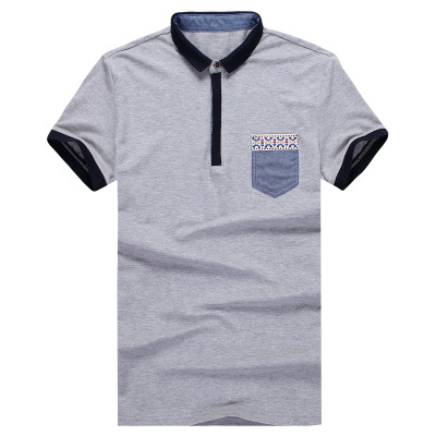 卡哲仕 夏装短袖T恤修身圆领韩版潮短袖衬衫衣