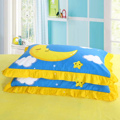 昭辰家纺 公主风韩版水晶绒四件套 儿童卡通四