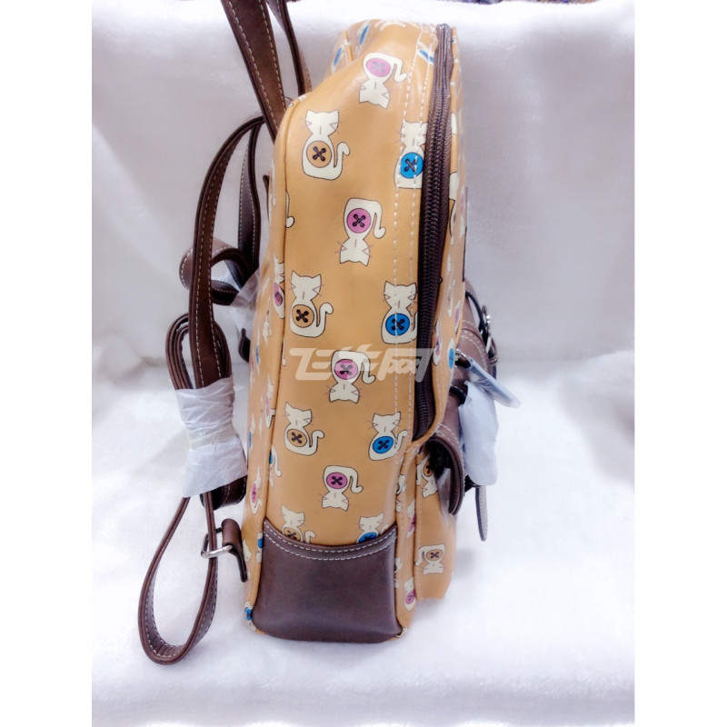 三猫时袋韩潮流女包卡通双肩背包