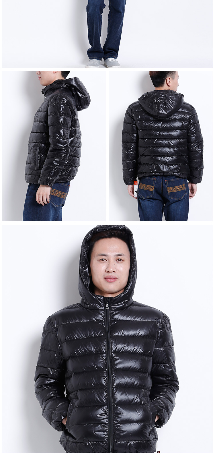 贝兹卡洛bescarol男清仓特惠轻薄羽绒服635171