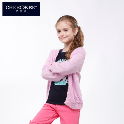 巧乐奇cherokee女童贴标针织开衫627508