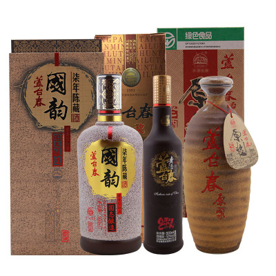 芦台春 酱香组合 52度 酱香型白酒 500ml*3瓶