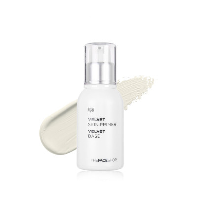 菲诗小铺the face shop 妆前乳 丝绒控油妆前霜30ml持久遮瑕提亮