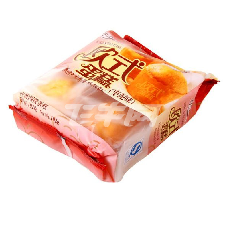 中洋宝 192g欧式蛋糕(枣泥味)192g/袋