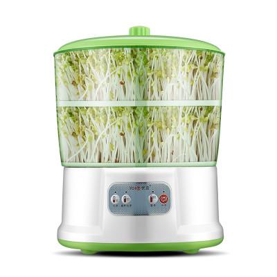 yoice/优益豆芽机 y-dyj1 家用全自动双层大容量发豆芽机生豆芽机