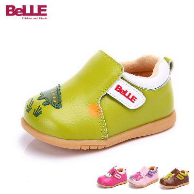 belle/百丽童鞋2017年秋冬男女童皮鞋休闲鞋ce5676