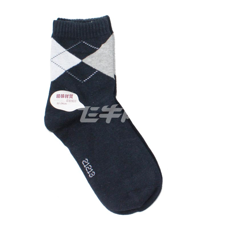 华高 秋冬款棉袜 精梳棉 袜子 短袜 女 21213
