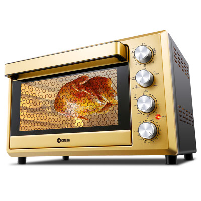 donlim/东菱 dl-k40b电烤箱家用烘焙多功能六管独立控温大容量38l